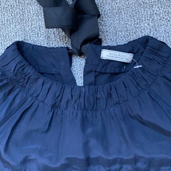 Nina Ricci Silk blouse size M/38 - Picture 3 of 6